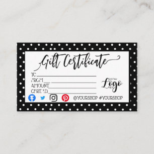 ADICIONAR O marketing DO Certificado de presente d