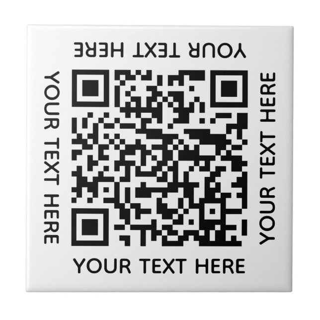 Adicionar o seu próprio texto de código QR Analisa (Frente)
