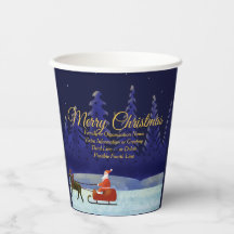 Adicionar Papais noeis Azuis de Nome da Família / 