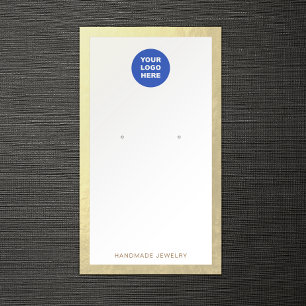 Adicionar placa de exibição de borda Dourada do lo