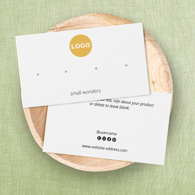 Adicionar placa de exibição de furo de ouvidos com (Criador carregado)