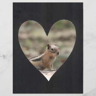 Adicionar quadro de coração fotográfico (preto)