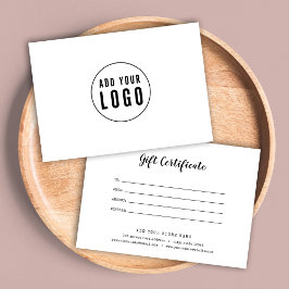 Adicionar Script de Logotipo e Certificado de Pres