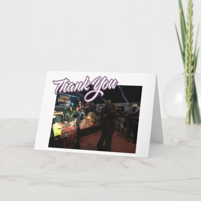 adicionar seu cartões de agradecimentos de fotos (Frente)