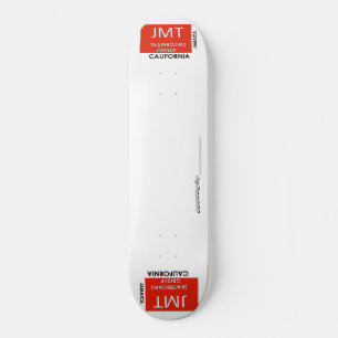 ADICIONAR SEU NOME JMT 8 1/4" Folha de skate