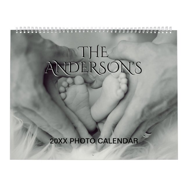 Adicionar seu próprio Calendário 2025 de Foto em 2 (Capa)
