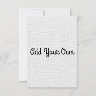 Adicionar seu próprio - Convite