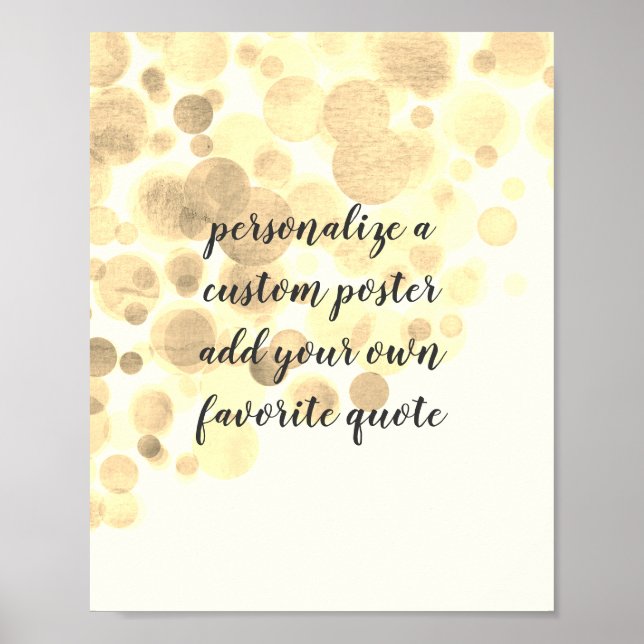 adicionar seu próprio poster de aspas para decor p (Frente)