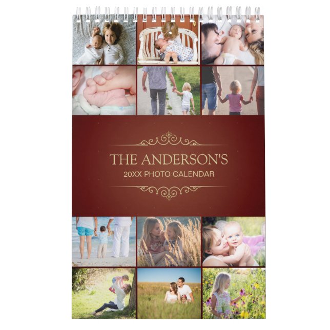 Adicionar seu próprio Solteiro de fotos Calendário (Capa)