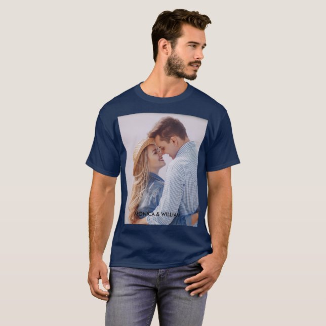 Adicionar Sua Própria Camisa De Foto Personalizada (Frente Completa)