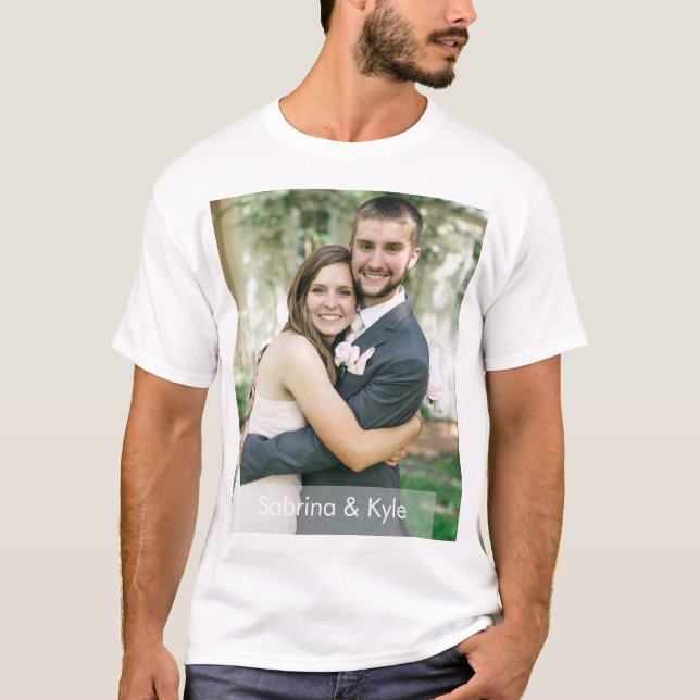 Adicionar Sua Própria Camisa De Foto Personalizada (Frente)