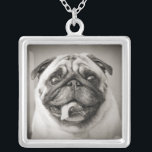Adicionar Sua Própria Foto | Colar Personalizável<br><div class="desc">Colar personalizável onde você pode adicionar sua própria foto ou logotipo.</div>