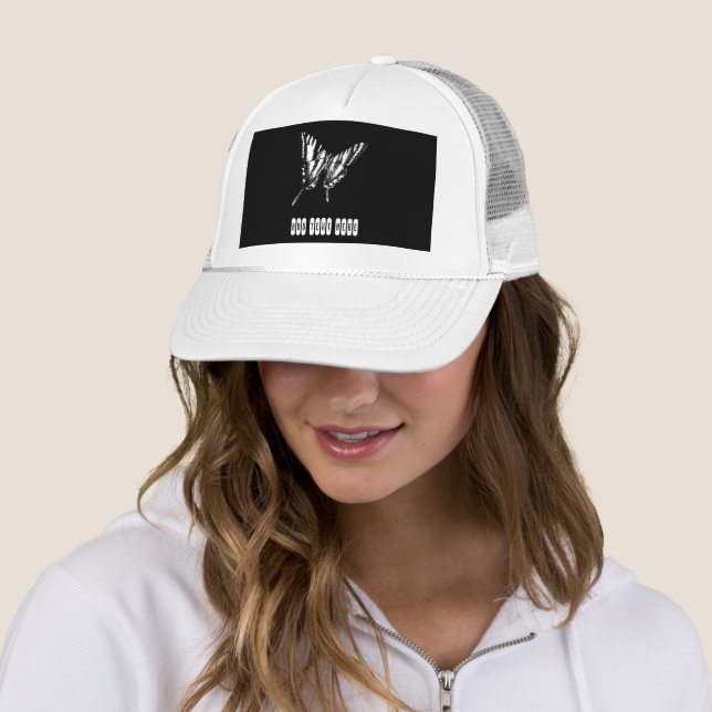 Adicionar Texto Aqui Branco Belo Boné de Paz da Bo (In Situ)