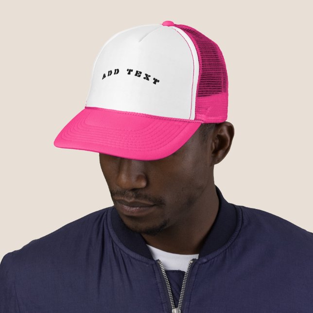 Adicionar texto casual e estilo retroativo, boné f (In Situ)