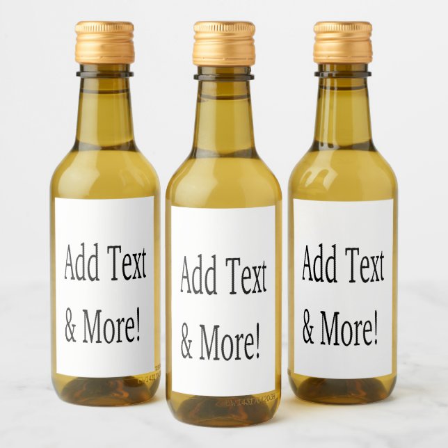 Adicionar texto e mais! Personalizar seu próprio p (Garrafas)