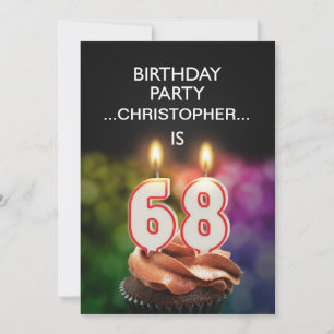 Adicionar um nome, 68º Convite de aniversário