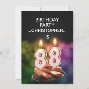 Adicionar um nome, 88º Convite de aniversário