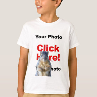 Adicionar uma camiseta infantil personalizada com 