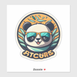 Adicionar Whimsy com adesivos Panda