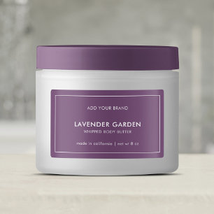 Adicione a sua etiqueta de produto moderno de cor 