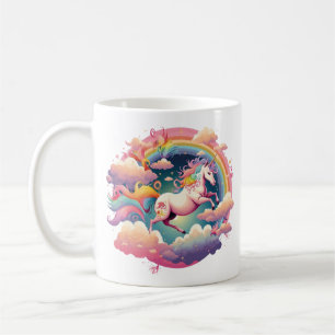 Adicione magia à sua manhã com uma caneca Unicorn