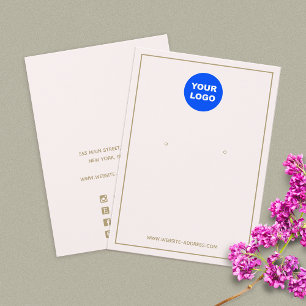 Adicione o logotipo, cor-de-rosa pálido, a ouvir 