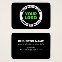 Adicione o logotipo da sua própria empresa ou o De