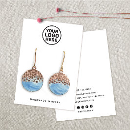 Adicione o logotipo personalizado manuscrito branc