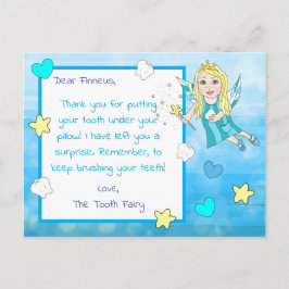 Adicione o nome do seu filho a este Cartão de fada