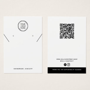 Adicione o seu logotipo Velas do colar QR