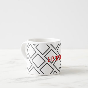 Adicione o Seu Nome Caneca de Café Espresso Person