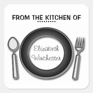 Adicione os adesivos de presentes de Comida