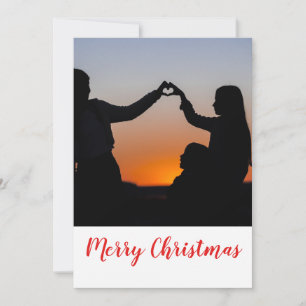  adicione seu cartão de natal de caligrafia perso