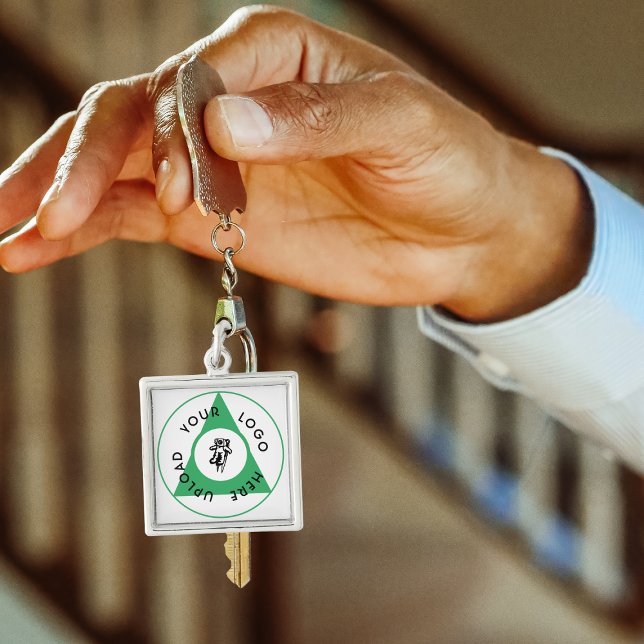 Adicione seu Chaveiro de logotipo (Criador carregado)