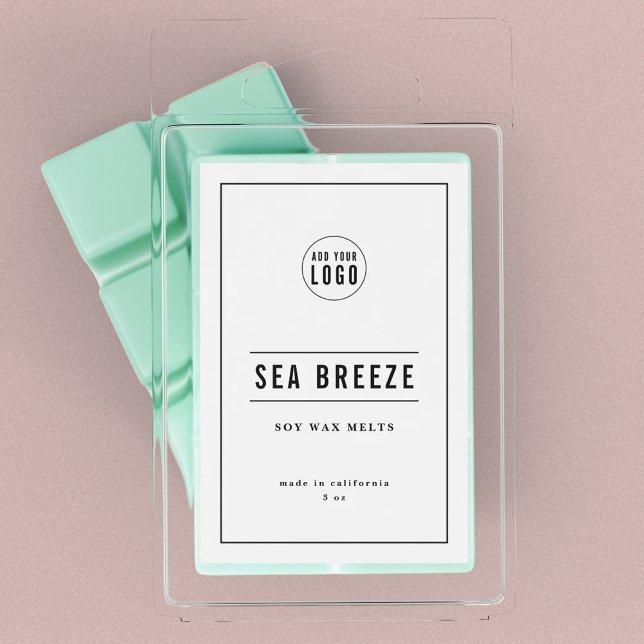 Adicione seu logotipo Borda negra e linhas do prod (Criador carregado)