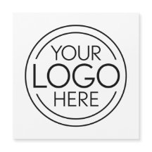 Adicione seu logotipo de empresa Magnet moderno