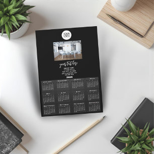 Adicione seu logotipo Foto da empresa Calendário 2