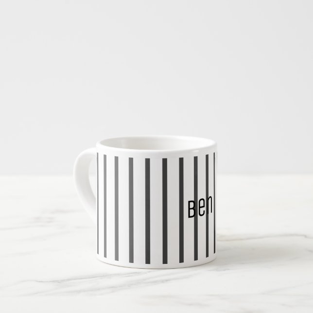 Adicione Seu Nome Personalizado Caneca de Café Exp (Frente Esquerda)