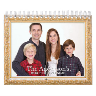 Adicione Seu Próprio Calendário 2025 De Foto Peque