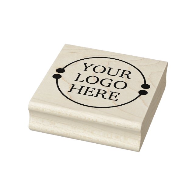 Adicione seu próprio logotipo Carimbo comercial (Carimbo)