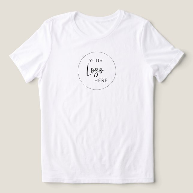Adicione Seu Próprio Logotipo Promocional Personal (Design frontal)