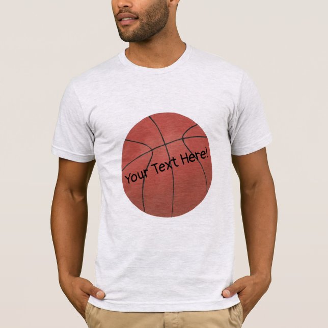 Adicione Seu Texto Aqui Camisas De Basquete (Frente)