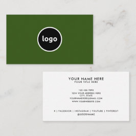 Adicione seus Cartões de visitas profissionais per