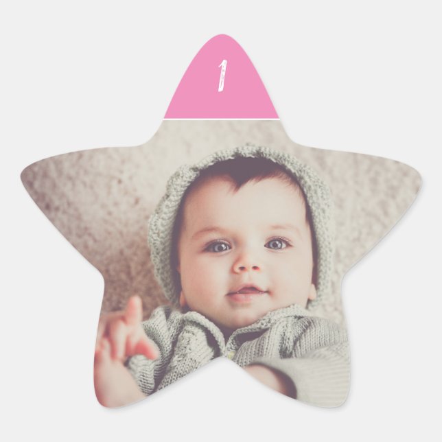 Adicione Seus Próprios Adesivos de Idade de Aniver (Frente)