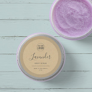 Adicione sua borda do logotipo Etiqueta do produto