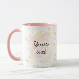 Adicione sua caneca do modelo do texto & da foto
