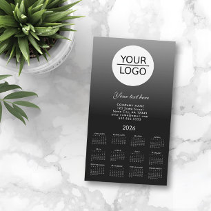 Adicione sua Cinza de promoção da empresa no calen