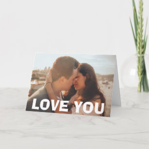 Adicione sua foto a este cartão "EU TE AMO"