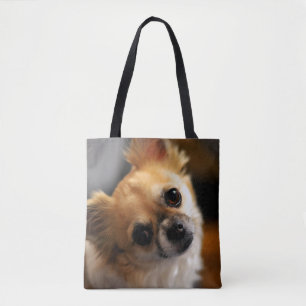 Adicione Sua Foto Chihuahua Por Todas As Bolsas Do