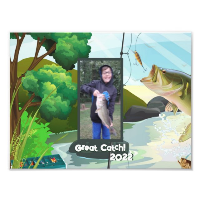 Adicione sua foto e seu texto - Ampliação de fotos (Frente)